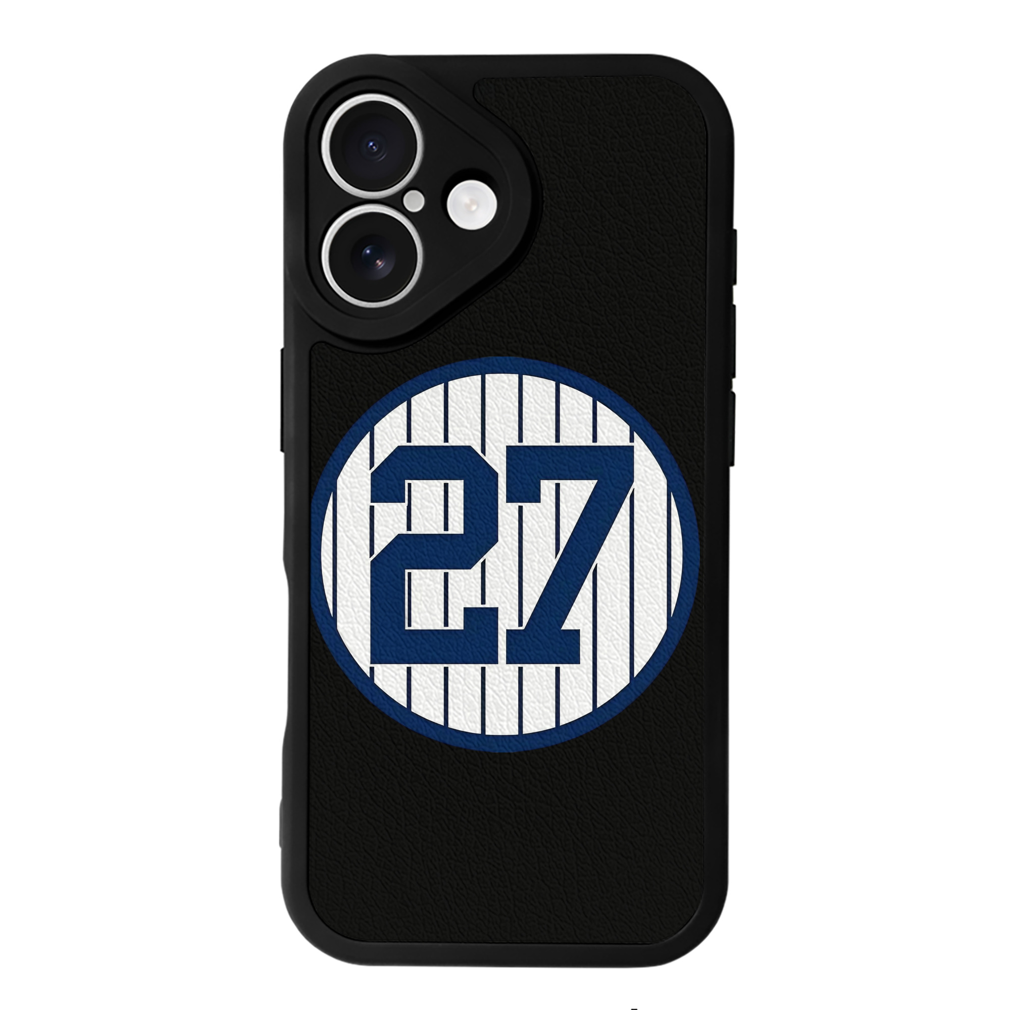 Giancarlo Stanton 3 IPhone 16 Silicone Leather Case – UV Print, Lambskin Texture – Perfect Fit, Wireless Charging Compatible, Scratch Resistant, Precise Cutouts – Stylish Protection For IPhone 16
